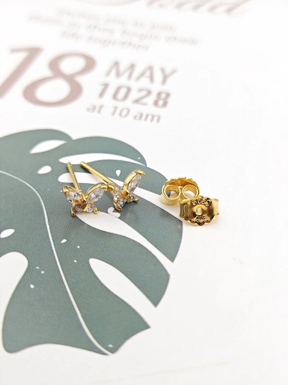 Pandora Butterfly Stud Earrings